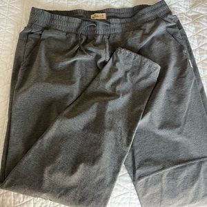 hollister grey joggers